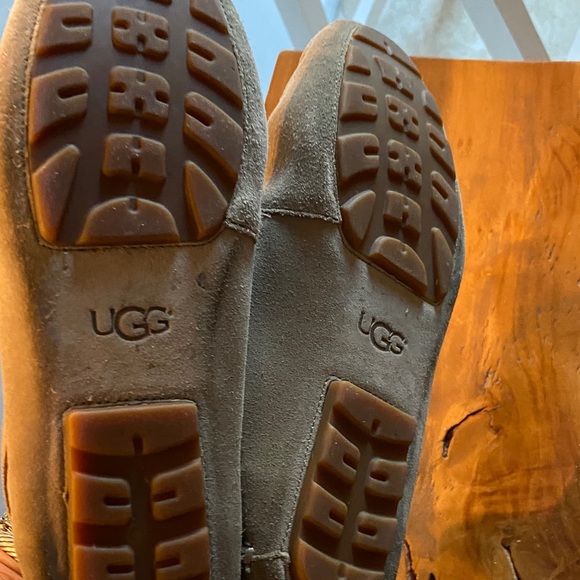UGG Light Tan Suede Loafers sz 9.5 - Picture 8 of 8